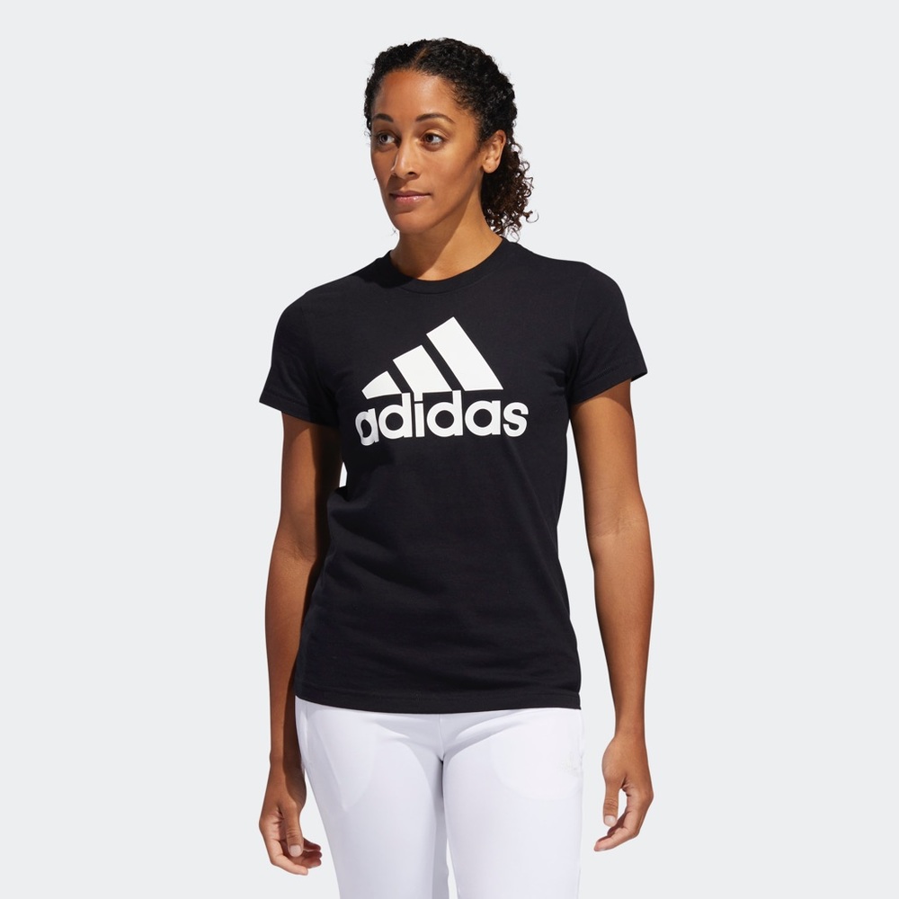 Adidas Womens Badge Of Sport T-Shirt Short Sleeve